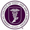 Logo Recognizing Center Grove Foot & Ankle Care's affiliation with the American College of Foot and Ankle Surgeons